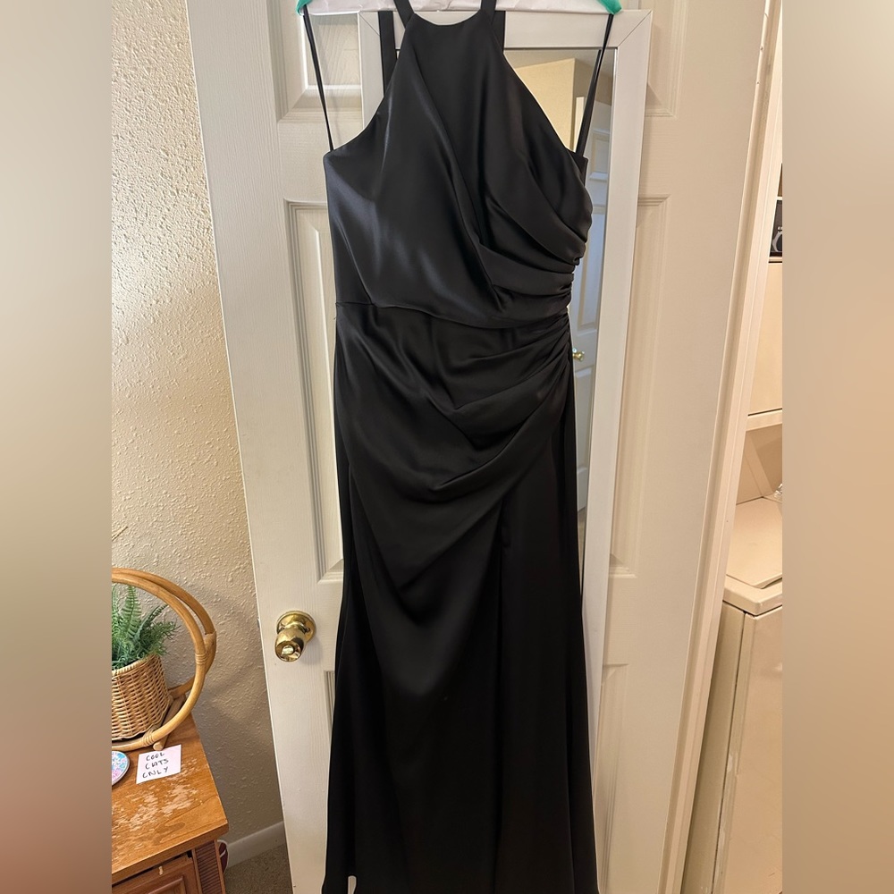 Revelry Fallon Satin Bridesmaids Dress